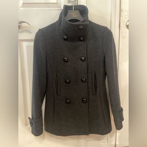 Talula Babaton MEDIUM WOMENS Pea Coat - Virgin Wool and Cashmere Blend - Worn